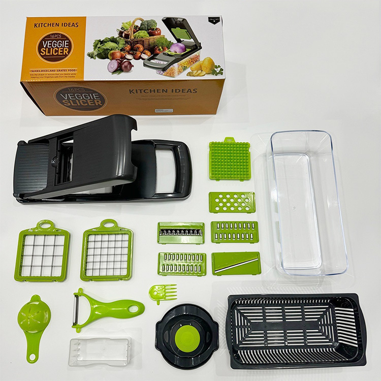 Green+black - 16pcs