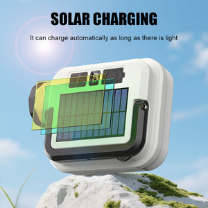 YIHAN Portable Solar LED Camping <b>Lamp</b> 5000K Daylight IP65 Waterproof Lithium Battery Rechargeable CE Certified Dimmable USB - Product Image 3