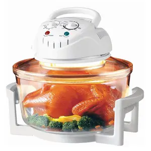 17L halogen oven factory electric portable cooker convection hot air turbo flavor wave oven home use with CE ROHS