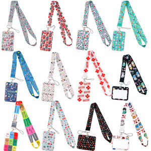 สายคล้องสำหรับแพทย์พยาบาลพร้อมที่ใส่บัตร ABS สายคล้องคอโทรศัพท์พวงกุญแจดีไซน์แฟชั่น - Product Image 1