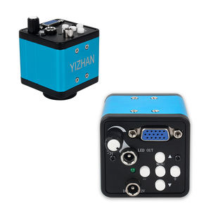 Continua 3.5X-90X Zoom aumento ya longitud Focal inspección cámara VGA Trinocular estéreo microscopio del teléfono celular de <span class=keywords><strong>re</strong></span> - Product Image 6