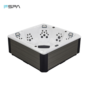 Bain à remous <span class=keywords><strong>extérieur</strong></span> moderne autoportant pour 3 personnes, design populaire, <span class=keywords><strong>jacuzzi</strong></span> de massage 5,55 kW, spa de <span class=keywords><strong>jardin</strong></span>, bain à remous <span class=keywords><strong>extérieur</strong></span> - Product Image 3
