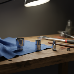 Fervi Polygonal <b>Socket</b> Wrench Normal Series 12mm 10mm 8mm Metric Set - Product Image 3