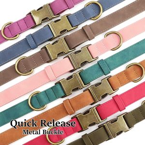 Collar de cuero PU para perro, Collar de lujo para correa de perro, Collar de cuero para perro, Collar táctico para perro, Collar para perro, hebilla de Metal - Product Image 3