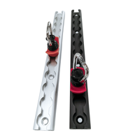 Système de rails en L en aluminium léger, taille OEM, compatible avec les accessoires de fixation de cargaison pour remorques et camions