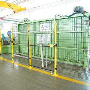 Valla de Protección para Máquinas <span class=keywords><strong>METALTEC</strong></span>, Sin Marco, de Acero de 6 Pies con Recubrimiento en Polvo, Montaje Rápido con Modelado 3D - Product Image 3