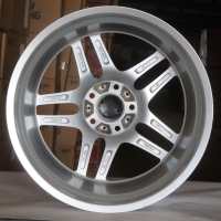 Fine Glitter Silver Trim 19 pulgadas ruedas Ancho 8.5J 10J PCD 5*120 llantas de rueda de aluminio fundido para automóvil BMW de pasajeros