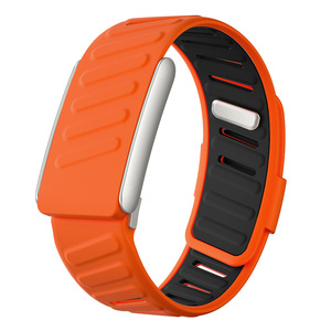Bracelet de <span class=keywords><strong>montre</strong></span> en silicone bicolore étanche compatible avec le tracker de fitness Whoop, bracelet de remplacement souple pour le sport - Product Image 4