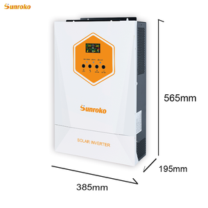 Inversor Solar Híbrido Sunroko <span class=keywords><strong>de</strong></span> Baja Frecuencia Fuera <span class=keywords><strong>de</strong></span> <span class=keywords><strong>Red</strong></span>, DC a AC, MPPT 3000W 5000W 6Kw 8Kw 12Kw 48V para el Hogar - Product Image 2