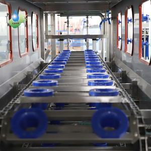 Ligne de production automatique de machines de lavage et de remplissage de bouteilles d'<span class=keywords><strong>eau</strong></span> pure de 20 litres, 5 gallons, 18,9 L, 150BPH, 300BPH, 600BPH - Product Image 3