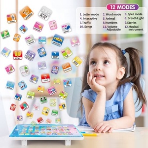 Tablette éducative interactive ABC <span class=keywords><strong>pour</strong></span> l'apprentissage précoce des tout-petits et des enfants, avec boutons tactiles - Product Image 5