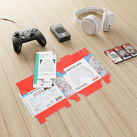 Boîtes rigides sur mesure pour câbles de chargeur Type C, emballage avec fenêtre creuse, gaufrage pour appareils photo, ordinateurs et électronique