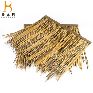 Chất Lượng Cao Không Thấm Nước Reed Thatch Tổng Hợp Palm Nhân Tạo Rơm Lúa Mì Mái Nhà Gazebo Mái Thatch - Product Image 1
