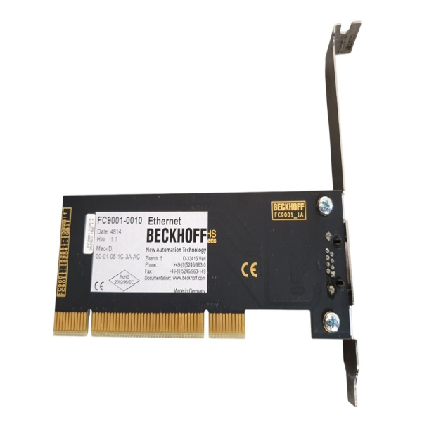 Plc Fc9001-0010 Ethernet Socket Card for Warranty Product