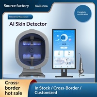 X5PRO AI Détecteur de Peau Intelligent Commercial Analyseur de Peau du Visage Machine de Test Spectroscopique UV et d'Humidité pour Salon de Beauté
