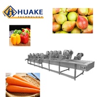Automatische luchtbel fruit- en groentewasmachine multifunctioneel voedselreinigings- en verwerkingssysteem