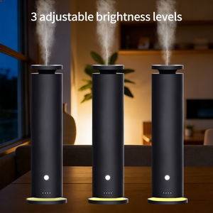 Gift Sets and <b>Presents</b> Matt Surface Waterless Home Fragrance Tower Aroma Diffuser with Remote Control and Elegant Light - Product Image 2