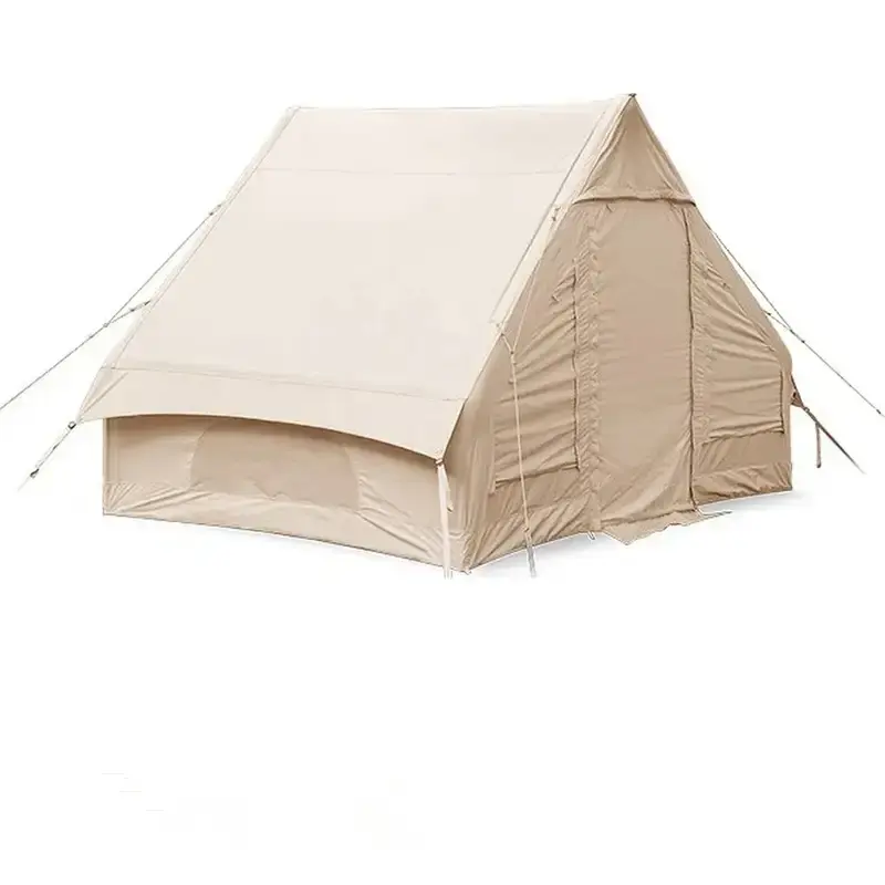 Outdoor Camping Coody aufblasbares Zelt Camping ohne Gebäude 8 flache Baumwolle ein Raum eine Halle Regen und Sonnenschutz automatisch