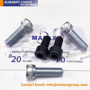 Set di Bulloni Allen in Acciaio Inox MALAXY, Bulloni Allen Din912 Neri, Viti a <span class=keywords><strong>Testa</strong></span> Esagonale con Esagono Incassato - Product Image 5