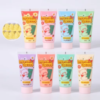 Kit de colle crème fouettée en silicone 50g personnalisable en gros pour coques de téléphone DIY, adhésif crème simulée non toxique pour la fabrication artisanale des enfants
