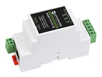 Módulo de Red Industrial Waveshare RS485 a Ethernet (B) RJ45 con PoE, TCP/IP, Modbus, Gateway, Integración de Red, Montaje en Riel