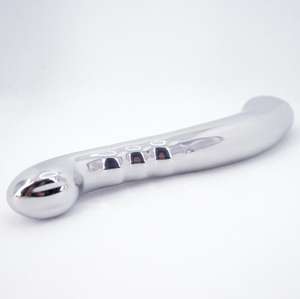 Double Ended Dildo Sexspielzeug für Frauen Männer Metall G-Punkt Massage gerät Edelstahl Prostata Massage Anal Zauberstab für Erwachsene <span class=keywords><strong>Sex</strong></span> spiel % - Product Image 3