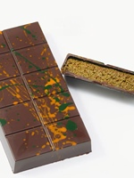 Chocolat aux pistaches de Dubaï, authentique chocolat aux pistaches de Dubaï, beurre de cacao pur, fait à la main