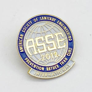 Pin de solapa de metal personalizado con diseño de fabricante, alfileres de solapa de esmalte deportivo para club de fútbol, alfiler de metal - Product Image 5