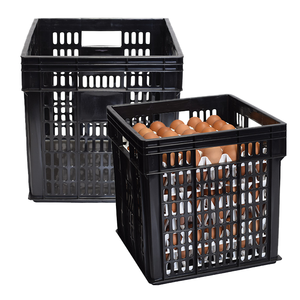 PP Plastic <strong>Egg</strong> Transport Crate Chicken Poultry Shipping Case Convenient Transport Tray Storage <strong>Box</strong> for <strong>Egg</strong> Storage - Product Image 2