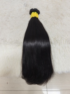 Promoción 11A Cabello Humano Virgen Vietnamita Liso de 20 Pulgadas, Doble Trama, 100% Natural, Paquete de 5 Piezas, 159$, Extensiones de Cabello Premium de 300g - Product Image 2