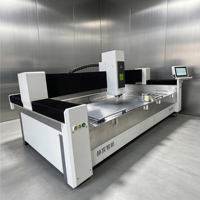 Machine à rectifier les bords de verre CNC, polissage des bords droits, 1,6-6 mm