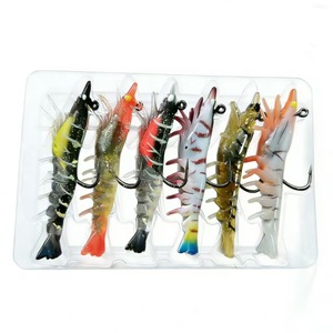 Nouvelle conception chinoise <span class=keywords><strong>de</strong></span> leurre coulant en ABS pour crevettes, pour <span class=keywords><strong>poissons</strong></span> d'eau douce/d'eau salée et saumon, idéal pour la pêche en rivière - Product Image 1