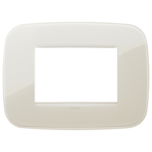 Placca Round 3M Reflex Avorio 12.2x9x0.9 Cm Wall <b>Switch</b> Cover - Product Image 1
