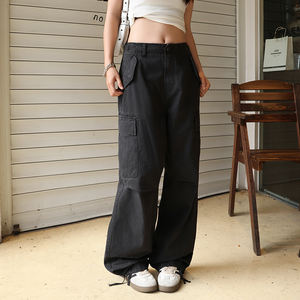 <span class=keywords><strong>Pantaloni</strong></span> Larghi da <span class=keywords><strong>Donna</strong></span> Personalizzati, <span class=keywords><strong>Pantaloni</strong></span> Dritti con Tasche Multiple, Vestibilità Comoda, <span class=keywords><strong>Pantaloni</strong></span> Sportivi, <span class=keywords><strong>Pantaloni</strong></span> <span class=keywords><strong>Cargo</strong></span> da <span class=keywords><strong>Donna</strong></span> - Product Image 2