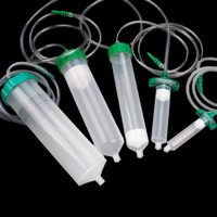 Seringue cylindrique industrielle 5cc, 10cc, 30cc, 50cc pour résine époxy, cartouche monodose, distributeur manuel de produits chimiques, seringue à aiguille pour colle