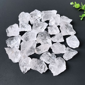 Grosir grosir batu kristal Semi mulia kualitas tinggi batu mineral mentah alami batu kristal kuarsa bening - Product Image 6