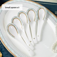 Ensemble de bols et d'assiettes en céramique, motif végétal, passe au micro-ondes, design minimaliste, porcelaine blanche commerciale, cadeau