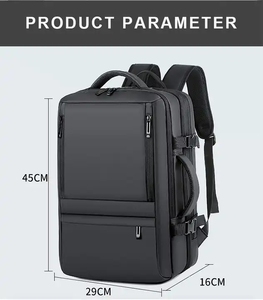 Custom Expandable Usb Port Men Waterproof <b>Computer</b> Laptop Business Travel <b>Backpack</b> - Product Image 4