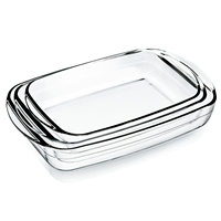 Ustensiles de cuisine en verre résistant au four en verre borosilicate plats de cuisson assiette ustensiles plaque de cuisson cuisine plat de cuisson en verre