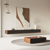 Vente Directe Usine : Table Basse de Luxe Moderne, Ensemble de Meubles de Salon, Tables Basses en Bois avec Tiroir, Ensemble de Tables à Thé
