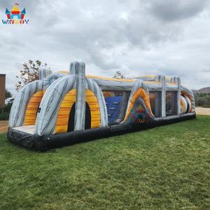 Customized Color Commercial Grade <b>Inflatable</b> Obstacle Course-12.9x3.7m 3-Year Warranty Party Rentals - Product Image 4