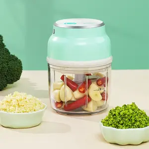 2023 New Upgrade Smart Electric Mini Food Garlic Vegetable Chopper