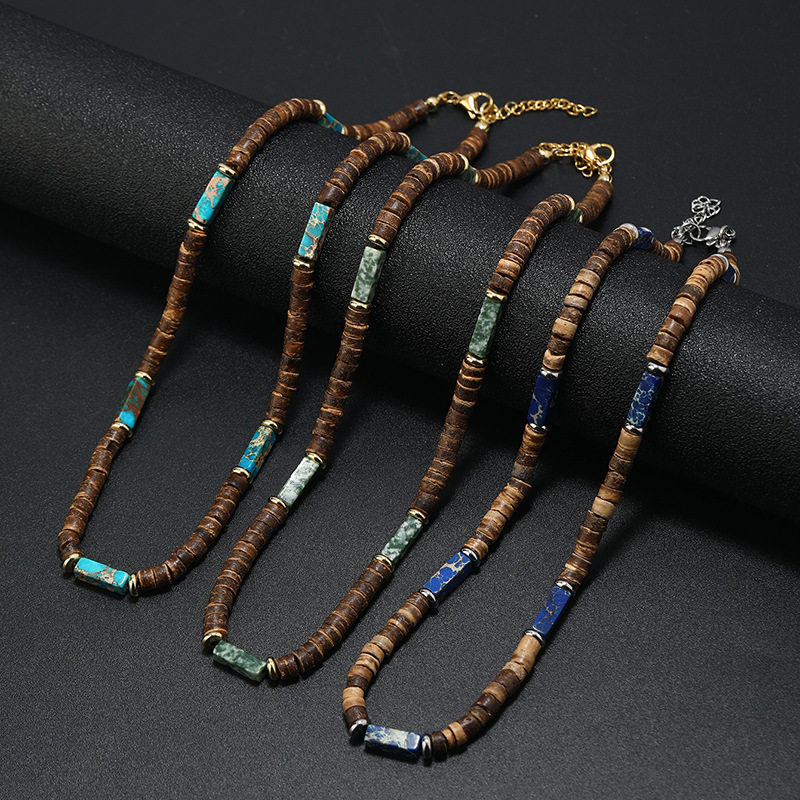 New European American Turquoise Jewelry Sets