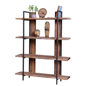 Espositore in legno Vintage Scaletta <span class=keywords><strong>Design</strong></span> <span class=keywords><strong>Moderno</strong></span> per L'ambiente Ufficio Book Shelf - Product Image 1