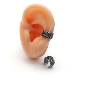 yunnique Stylish <b>Ear</b> Clips Unisex 316 Stainless Steel Retro <b>Cuff</b> <b>Earrings</b> No Piercing Needed - Product Image 4