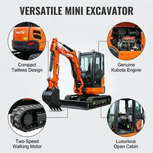 ENVÍO GRATUITO EN LA UE Mini Excavadora de 3.5 Toneladas con Motor 5 EPA, Excavadora Agrícola de 1 y 2 Toneladas, Mini Excavadoras Pequeñas en Venta - Product Image 3