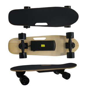 Planche à roulettes électrique à quatre roues 300W, directement de l'usine, plateforme plate portable, roues ABEC-9, plateau en érable 8 plis, pour adultes - Product Image 6