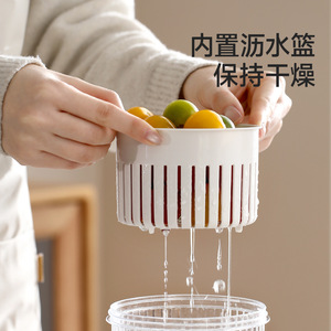 FaSoLa Garlic <b>Storage</b> <b>Container</b> 550Ml With Lid <b>For</b> <b>Kitchen</b> Food Preservation - Product Image 2