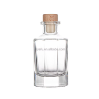 Bouteilles en verre vides de luxe pour diffuseurs à bâtonnets, contenants de parfum d'aromathérapie, coffrets cadeaux, sérigraphie, vente en gros