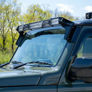 Accessoires tout-terrain 4x4, ensemble de supports de barre lumineuse LED <span class=keywords><strong>pour</strong></span> <span class=keywords><strong>Suzuki</strong></span> <span class=keywords><strong>Jimny</strong></span> JB64 JB74 - Product Image 5